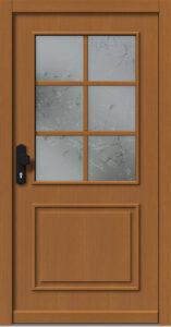 Holz-Haustür H512 Eiche