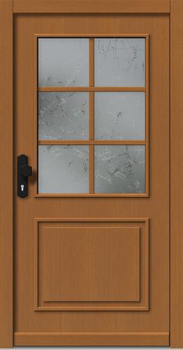 Holz-Haustür H512 Eiche