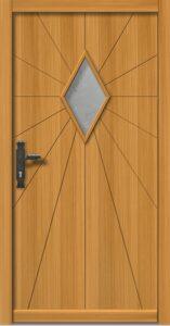Holz-Haustür H551 Lärche