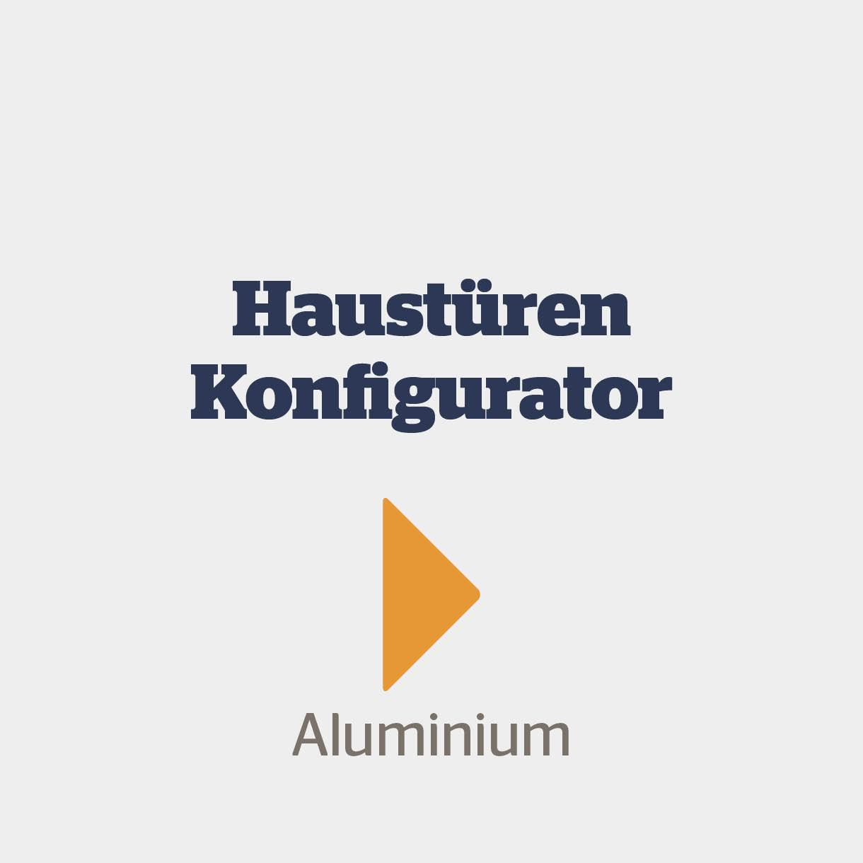 Platzhalten Tür Konfigurator Aluminium Haustüren